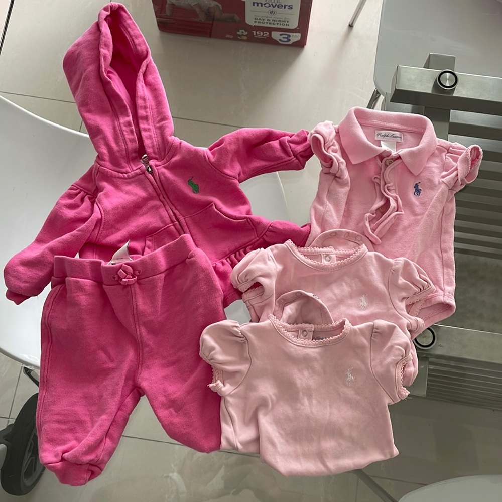 Ralph Lauren baby girl bundle